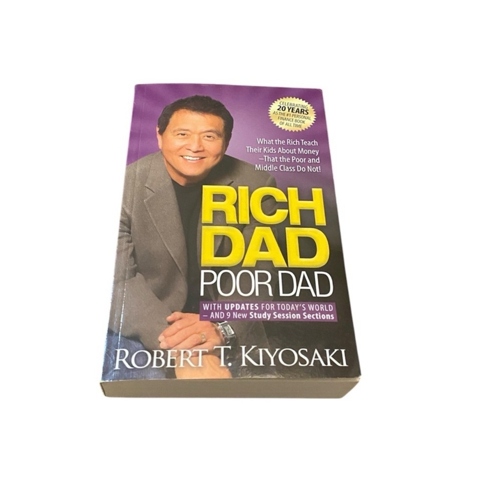 Rich Dad Poor Dad Book by Robert T. Kiyosaki